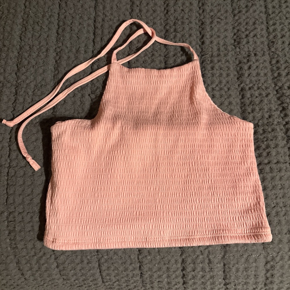 Adorable Pink Kids Halter Top